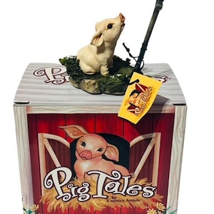Pig Tales Figurine Anthropomorphic Country Artists London Piglet Hog Jake Share