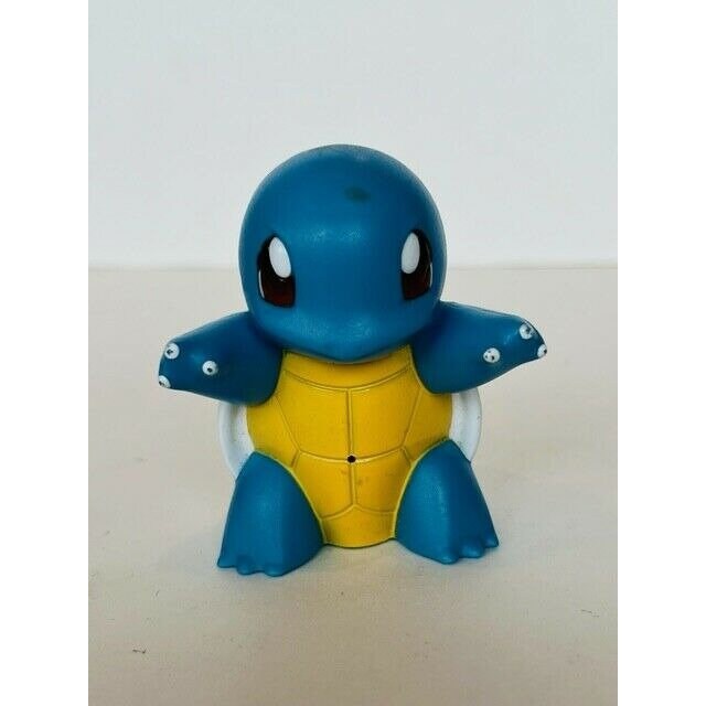 Lot 3 Leurres Pokémon Tomy 1998 : Pikachu, Squirtle, Slowpoke - Occasion