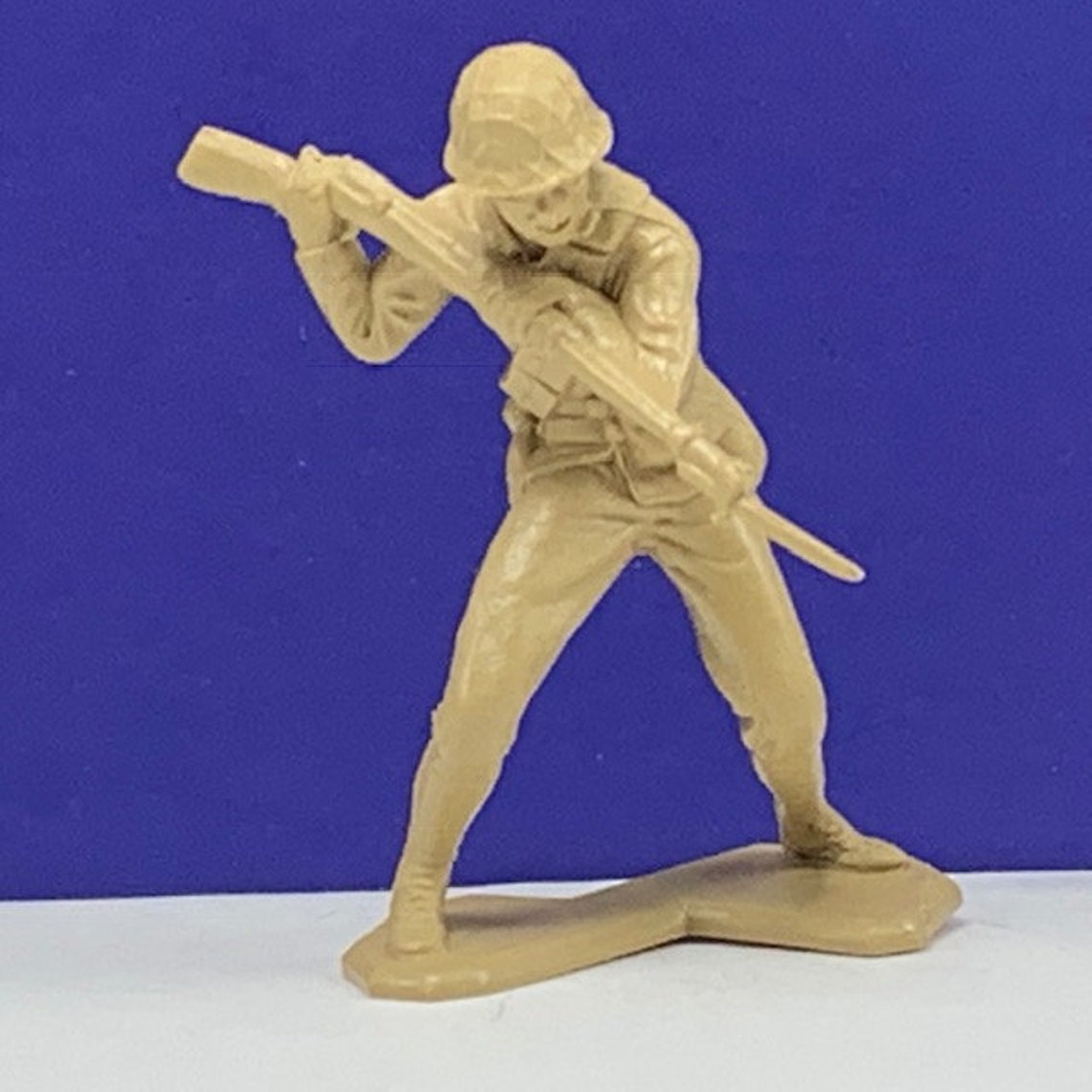 LOUIS MARX TOYS Vintage Military Soldier Ww2 World War 2 Two Etsy