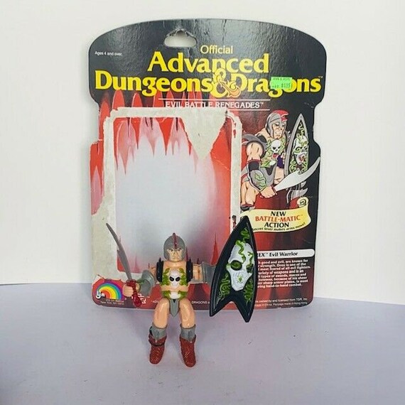 Advanced Dungeons&Dragons フィギュア LJN AD&D LJN社 AD&D ダンジョンズ&ドラゴンズ DREX フィギュア 未開封