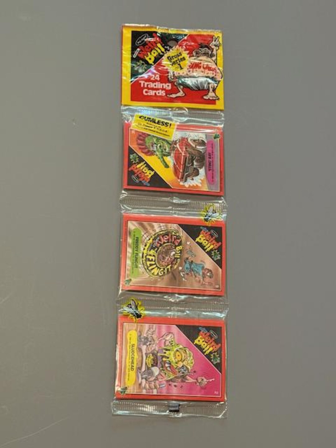 Weirdball Trading Cards 1986 Mel Appel SEALED Pack Weird Ball Mad