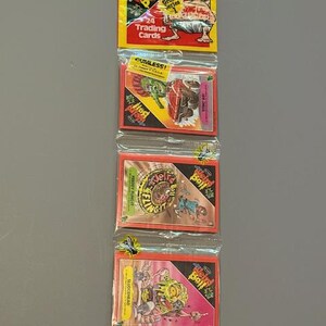 Carte collezionabili Weirdball 1986 Mel Appel Confezione SIGILLATA Weird Ball Mad Sludgehead vtg