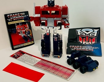 Optimus Prime Transformers Takara Japan Vtg Hasbro Figure G1