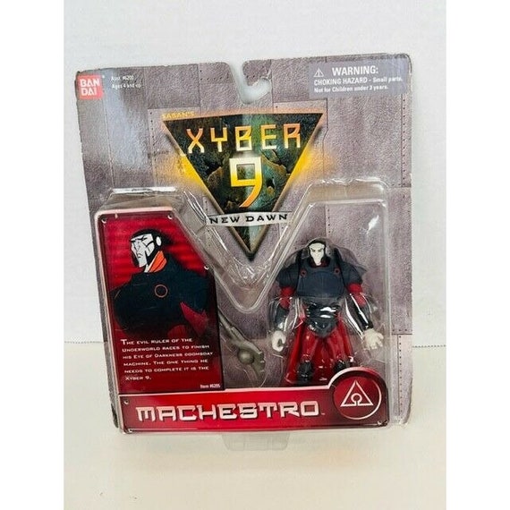 Xyber 9 Action Figure Toy Machestro Bandai New Dawn Doomsday Anime