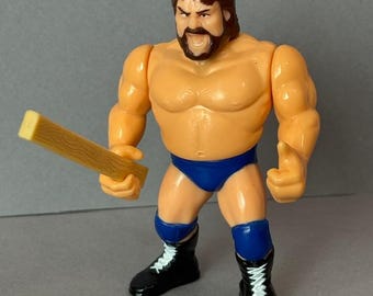 WWF Hasbro Hacksaw Jim Duggan Series 2 Wrestling WWE Vintage Toys
