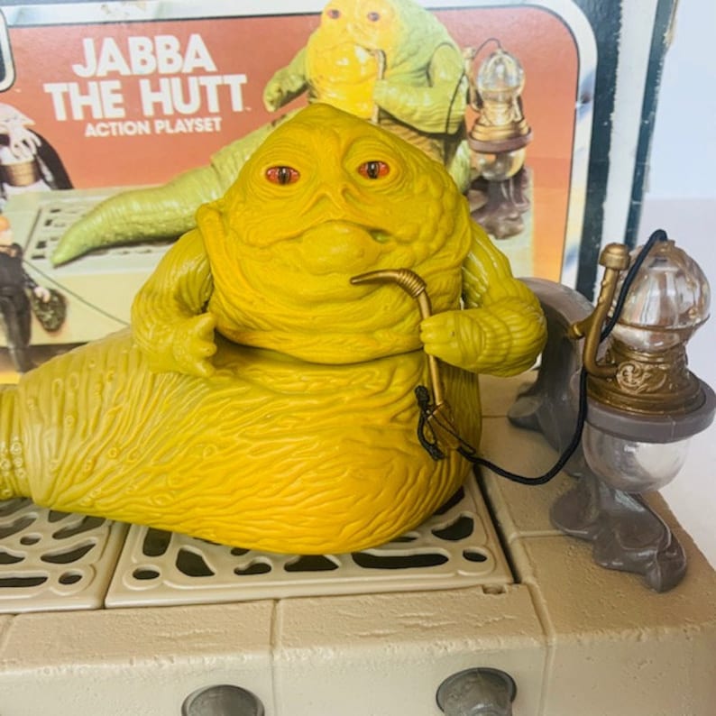 JABBA THE HUTT 1983 Playset Action Figures Star Wars Original Etsy