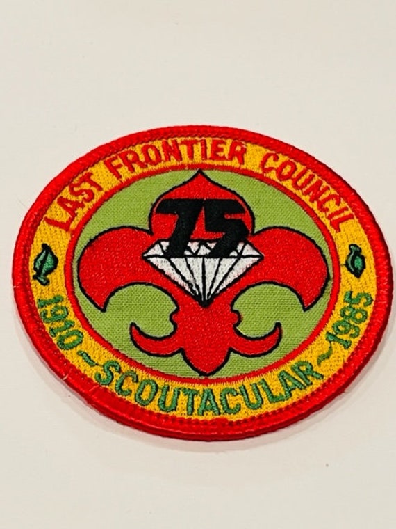 Boy Scout Cub Girl Patch Vtg Council Badge Memora… - image 1