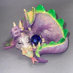 Mood Dragons 台座セット Franklin Mint Mood Dragon - Etsy