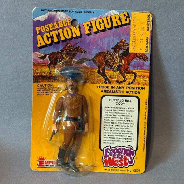 Poupée Mannequin Vintage ORLI JOUET Davy Crockett/Zorro - 25 Cm - Années 80 - Occasion