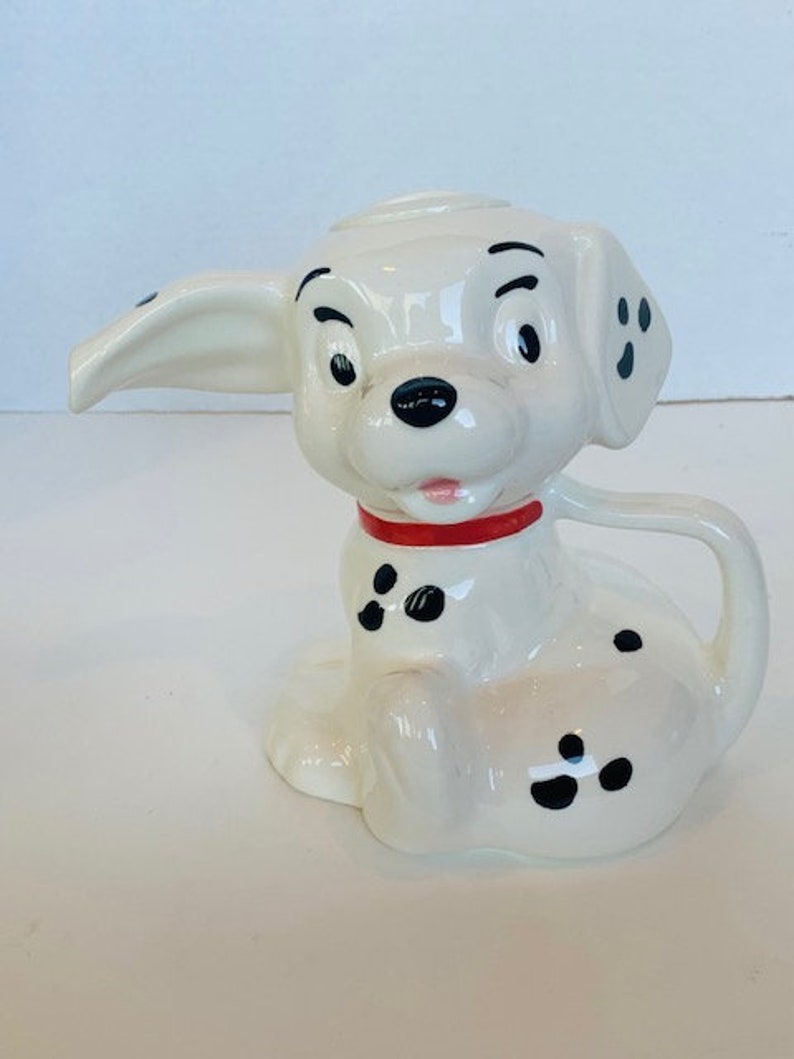 101 Dalmatians Teapot vintage Walt Disney Cruella Pongo Lucky Etsy