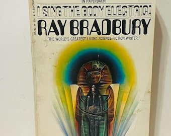 Sing Body Electric Ray Bradbury 1971 Science Fiction Paperback Book Vtg Alien