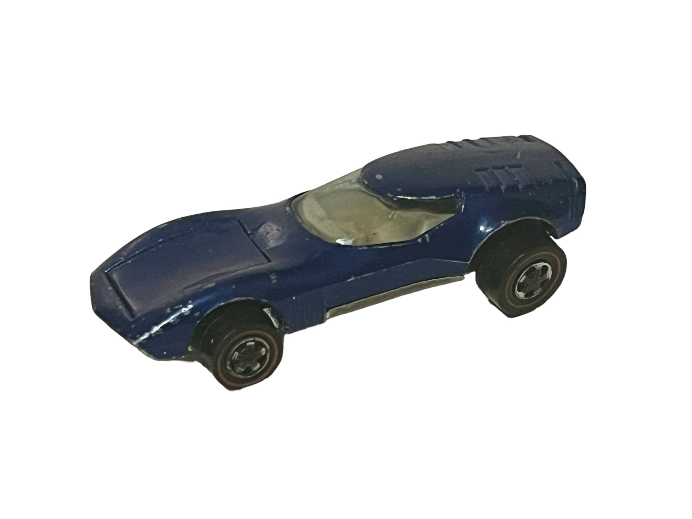 Hot Wheels Red Line Car Redline Mattel 1968 Torero Metallic BLUE