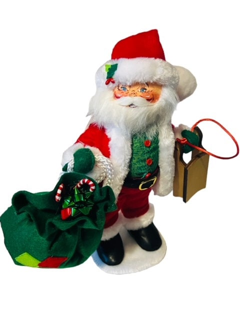 アンリ人形　10cm ✰⋆【All I Want For Christmas】 Annalee Doll Santa Claus Vtg Creepy Toy Figure 410220 Present Gift