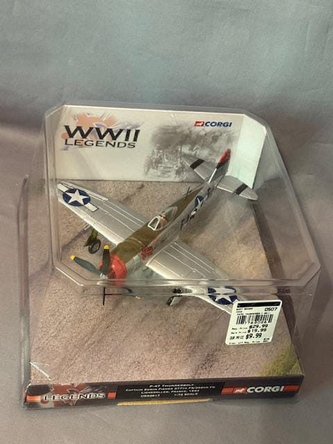 Vintage Corgi WWII Legends Die Cast Model Airplane WW2 Military P