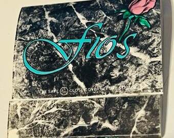 Vintage Match Book Advertising matchbook Fios San Diego California restaurant CA