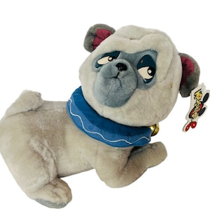 Pocahontas Percy Pug Plush Stuffed Animal Walt Disney Mouseketoys bell tag NWT