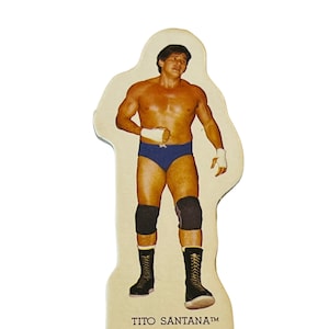 Tito Santana WWF Wrestling Superstars Board Game Piece 1985 Titan Figure Milton Bradley El Matador