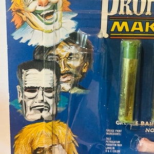 Halloween Frankenstein Clown mask costume decoration vtg face makeup Topstone BC2 image 3