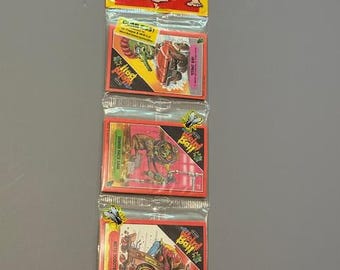 Weirdball Trading Cards 1986 Mel Appel SEALED Pack Weird Ball Mad