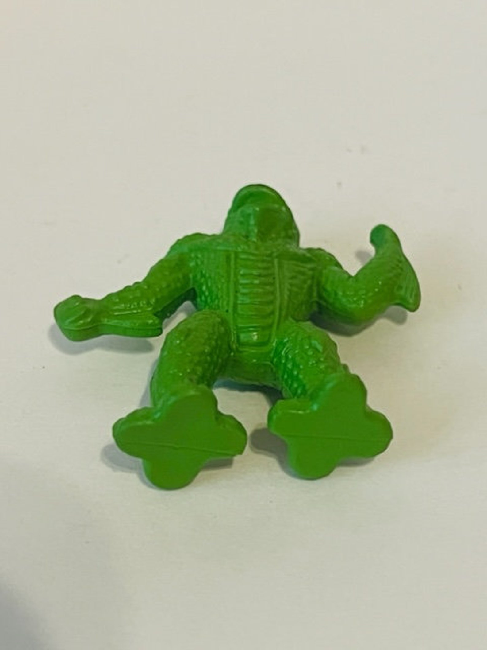 Diener Rubber Toy Figure Eraser Monster Space Alien Kaijou Vtg Green ...
