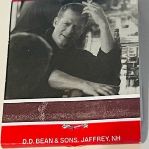 Vintage Match Book Advertising matchbook Winston No Bull Work Jaffrey New Hampshire