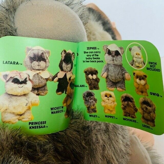 イウォークのぬいぐるみ 動物フィギュア ラタラ 1984年 ケナー イウォークのぬいぐるみ 動物フィギュア ラタラ 1984年 ケナー