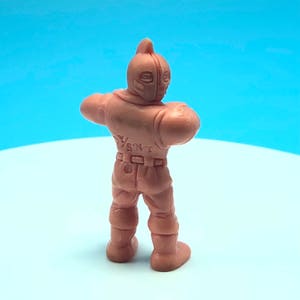 1985 VINTAGE M.U.S.C.L.E. muscle man men wrestling wrestler 1985 action figure Mattel anime flesh color toy #210 kinnikuman soldier B elbow