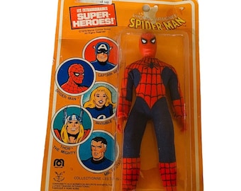 【希少】70s~80s spider man vintage toy 1970s Mego 8