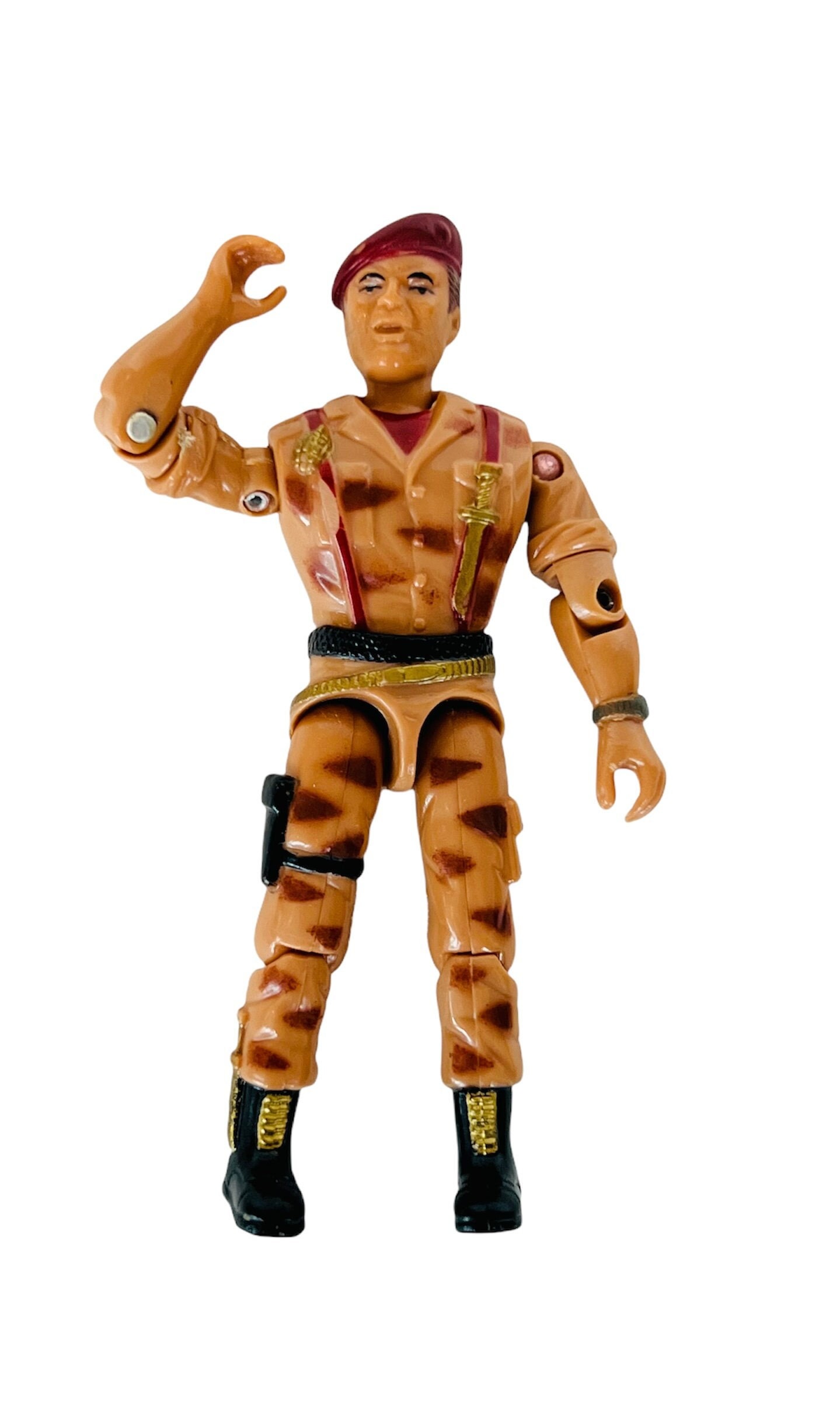 Lanard Gi Joe Cobra Action Figure Vtg Military 1980s the Lanard Gi Joe Cobra Action Figure Vtg Military 1980s the