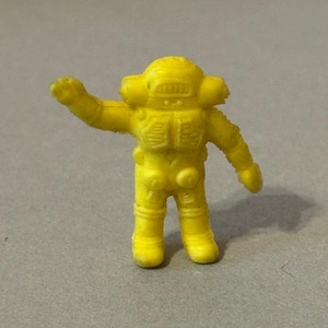 Vintage Japan Diener Rubber Toy Figure Eraser Monster Kaijou Astronaut Robot