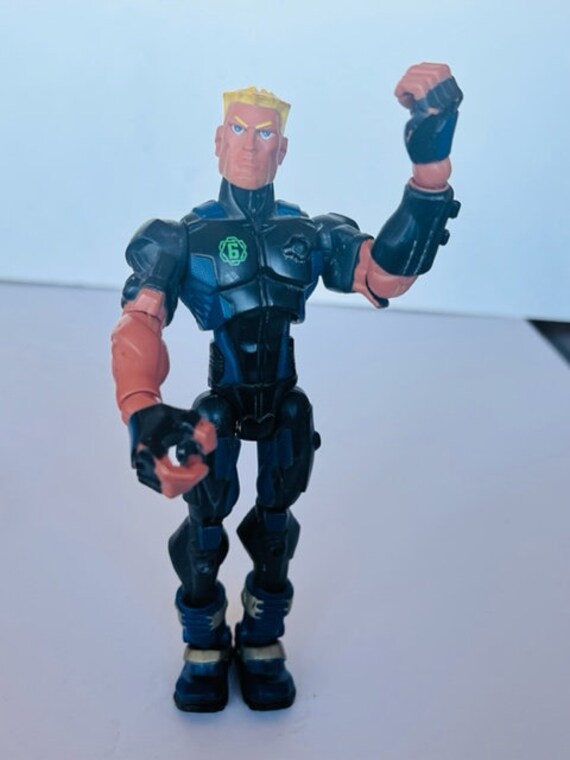 Hasbro GI Joe 8" Sigma 6 - Action Figure Paratrooper Duke Con Paracadute Funzionante, Per Bambini 5+ Anni - 4