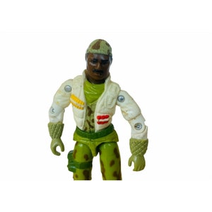 Gi Joe Cobra action figure Hasbro complete 1989 Stalker Tundra Ranger vtg white