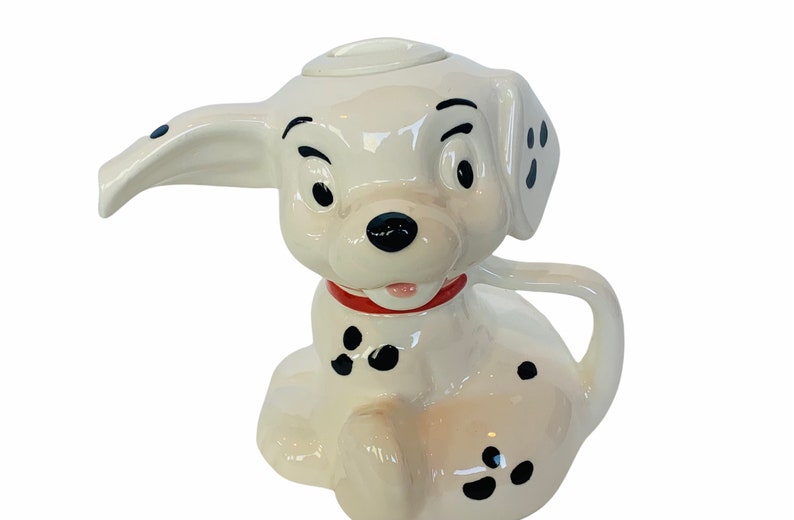 101 Dalmatians Teapot Vintage Walt Disney Cruella Pongo Lucky Etsy