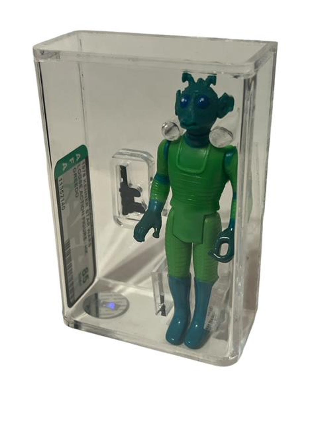 Greedo AFA Graded 85 Complete Star Wars Figure 1978 Kenner Bounty