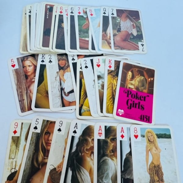 Naked Women Nude Playing Cards - Etsy