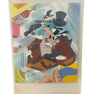 Timbres-poste de collection Walt Disney Histoires d'animaux Dingo Contes de fées de Grenade