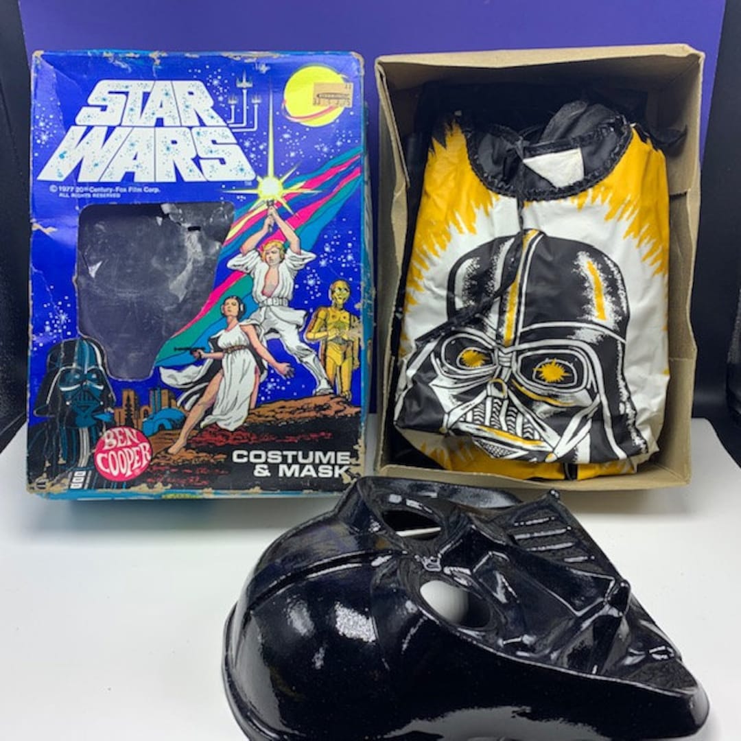 BEN COOPER MASK 1977 Star Wars Darth Vader Anakin Skywalker