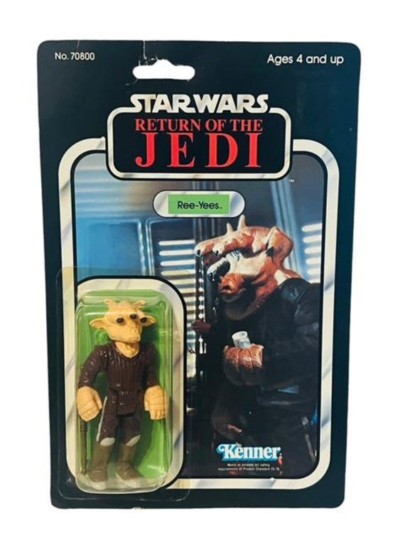 1983年　Star Wars Ree-Yees アクションフィギュア Ree Yees Action Figure Star Wars 1983 Kenner MOC Return Jedi