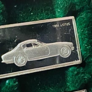 フランクリンミント シルバーバー ミニインゴット 1975 センテニアルカー 1958 ロータスクラシック ヴィンテージ
