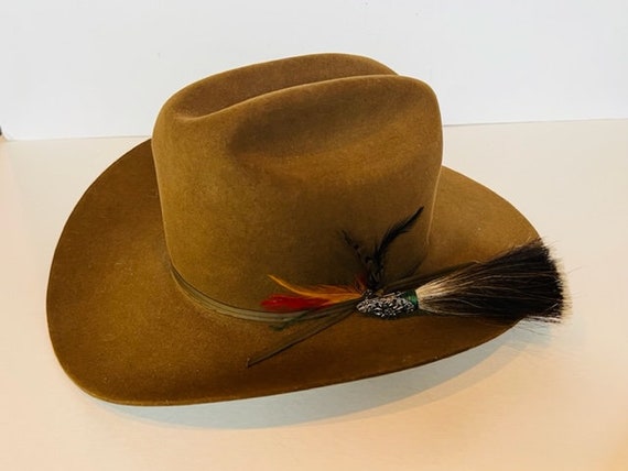 Stetson Cowboy Hat XXXX vtg 6 and 7/8 USA Western… - image 2