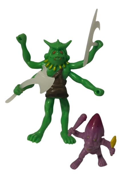 Arco Other World Figures Rubber Toy Hondu Hatchet Weapons Green