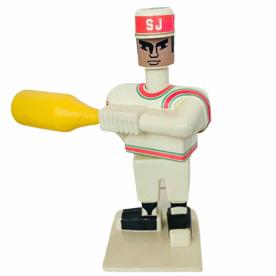 Schaper Super Jock Baseball Board Game Player Piece Working Vtg Antique