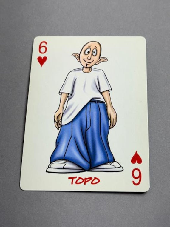 Vintage Homies Topo Trading Card Poker Club Global Industries