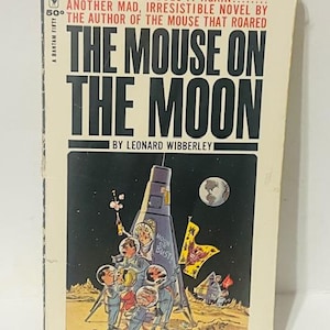 Maus auf Mond Wibberley Science Fiction Taschenbuch Vtg 1963 UFO Aliens Space