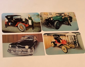 ANTIQUE POSTCARD EPHEMERA Classic car mixed lot paper collectible post card uncirculated divided back hupmobile maxwell essex speedabout