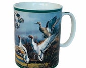 Danbury Mint Ducks America mug cup Maass Wild Wings Mallard Rapid Ascent pintail