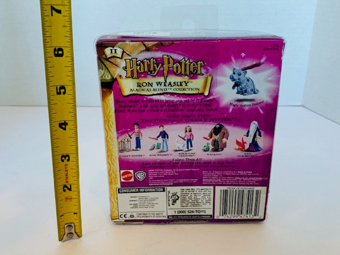 HARRY POTTER FIGURE Magical Minis 2001 Mattel Action Wizard Etsy