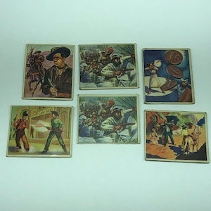 1949 BOWMAN WILD WEST cartes à collectionner lot mixte collectionneurs club Annie Oakley Capture Britannique Fort Lone Traveler Sheriff obtient man usa