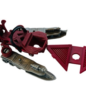 1980s parts accessories Star Wars Gi Joe Transformers Vtg Action figure Cobra Commander vehicle sled