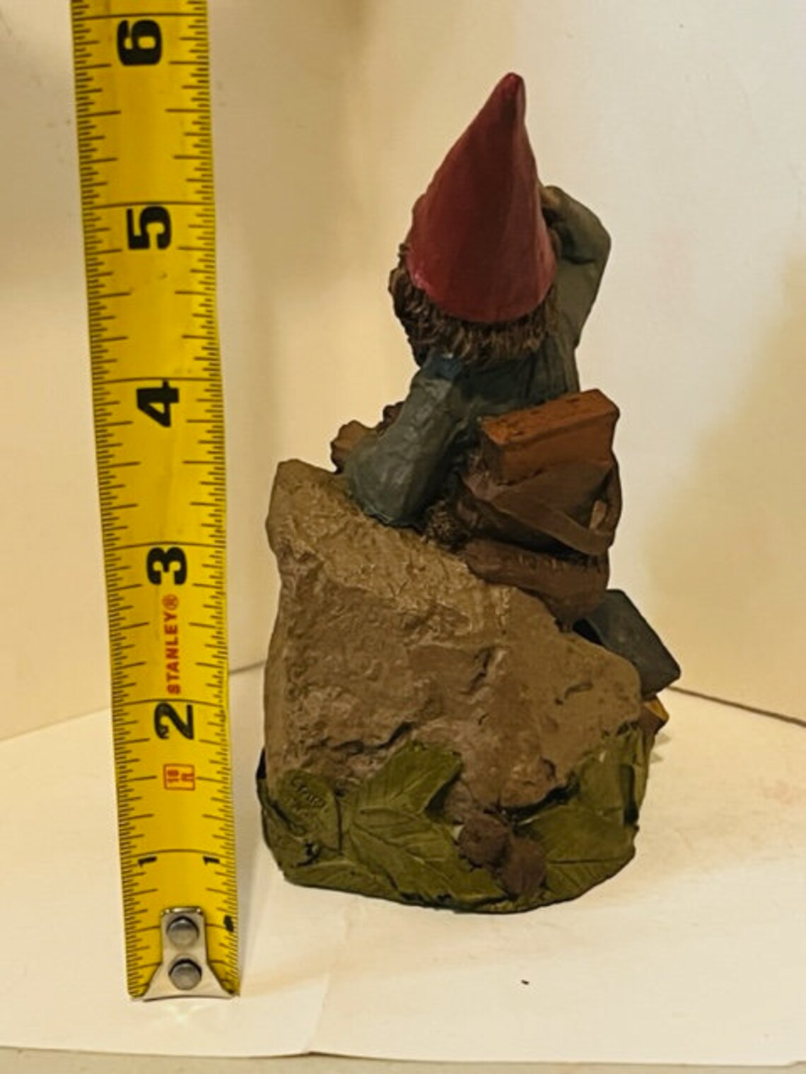 Postman Elf Tom Clark Gnome Figurine Vtg Sculpture Elf SIGNED Cairn Gary Mailman ...